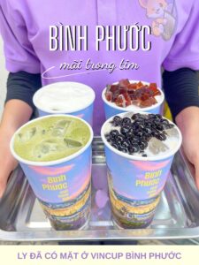 trà sữa pha máy Đồng Xoài