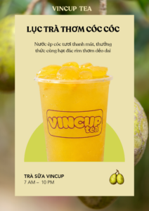 Trà sữa Đồng Xoài và sức hút của những món uống từ cóc tươi 5 Ban sao cua Green and Beige Modern Iced Matcha Grand Opening Poster