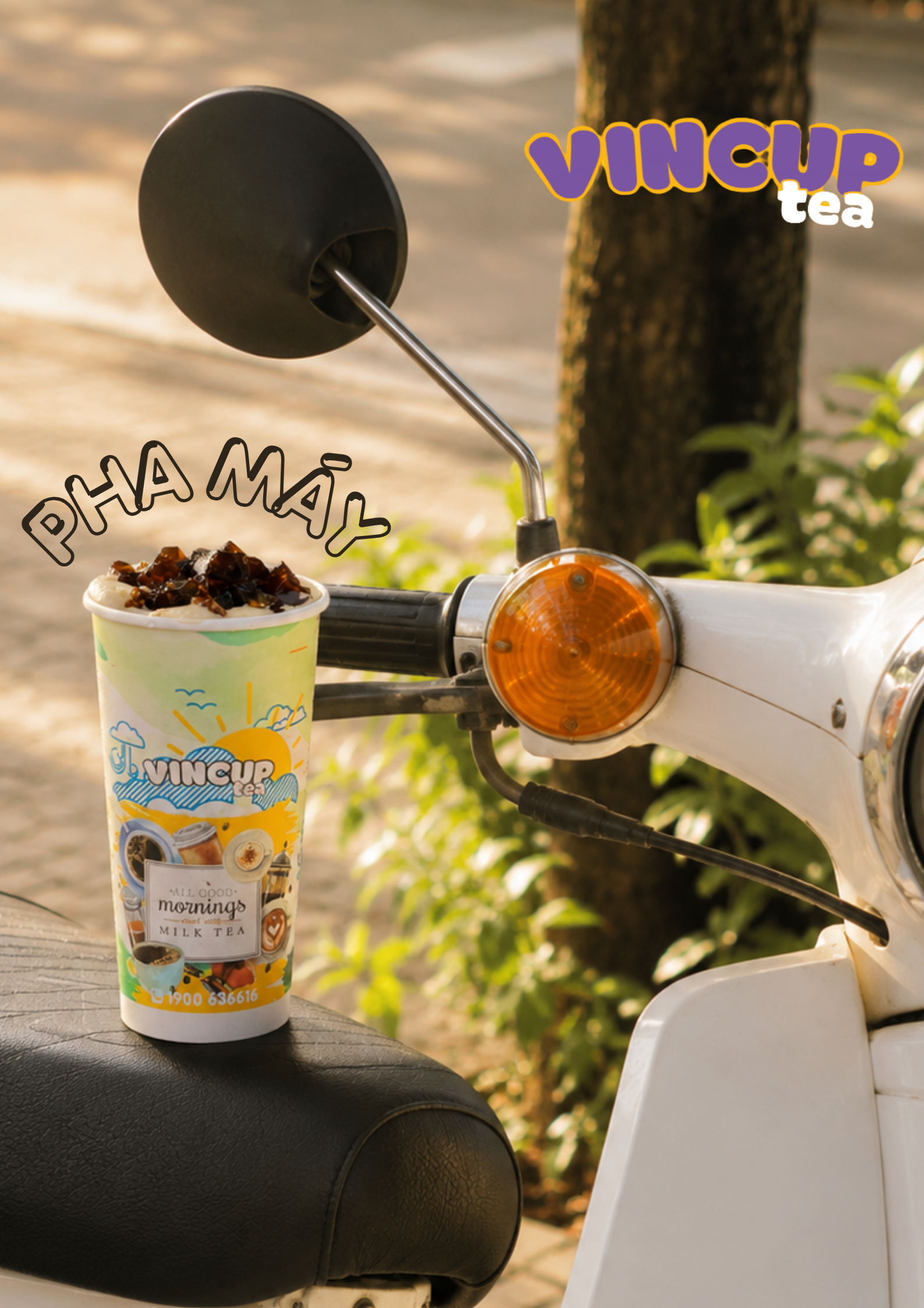 Green Modern Special Green Tea poster
