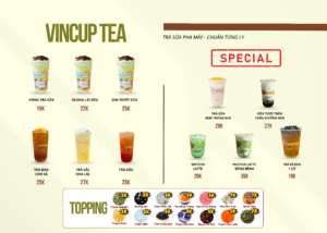 Trà sữa Đồng Xoài: Món dễ thành “chân ái” ngay từ lần đầu? 2 Menu khai truong da bo Olong rang
